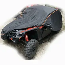 UTV 210D оксфордская ткань Защитный чехол для хранения автомобиля от дождя, грязи, лучей-отражающий для Can Am Maverick X3 X