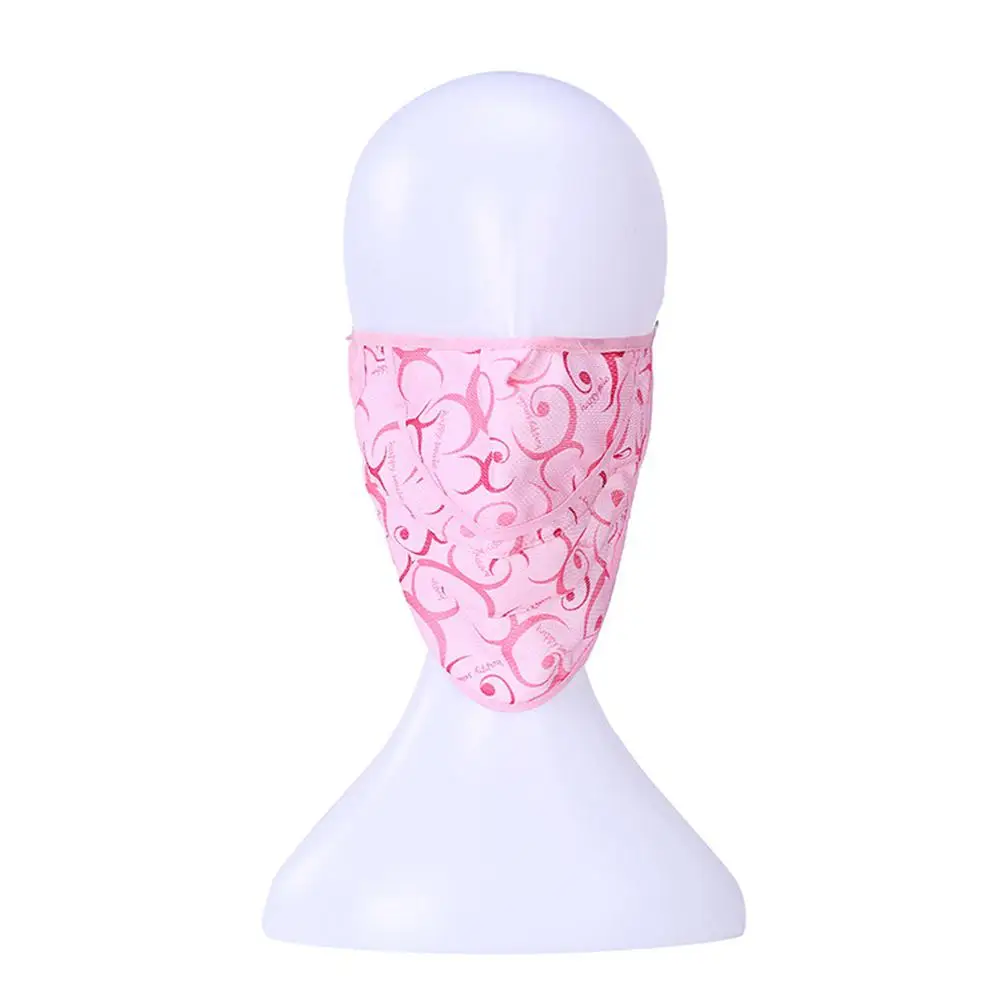 Pink flower Открытый шлем УФ защита Регулируемая шапка с защитой лица от ветра Регулируемая Солнцезащитная дышащая шапка с защитой лица от ветра - Цвет: Pink flower