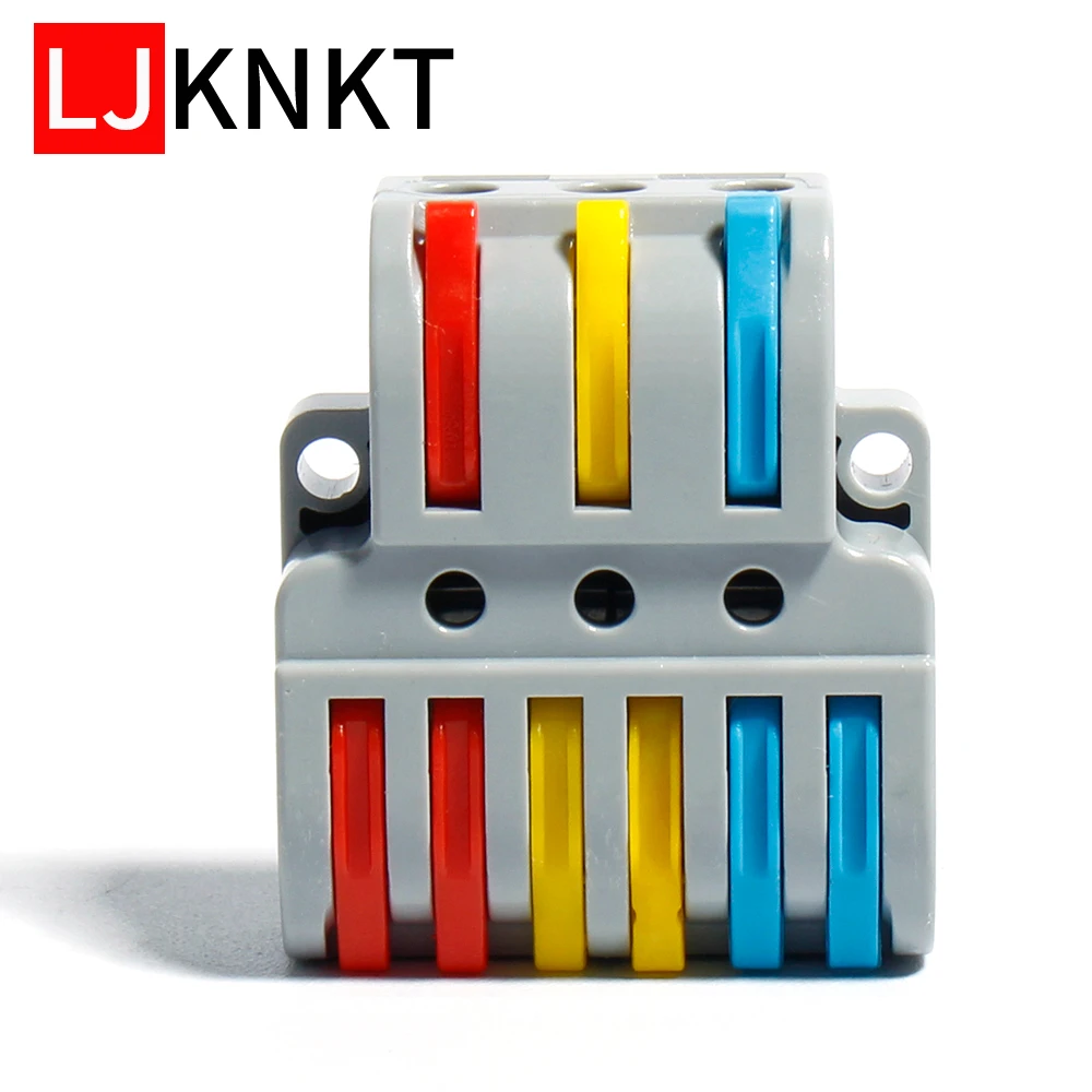 

Fast cable wiring connector PCT electric universal push connection wire block SPL LED household compact terminal accessory