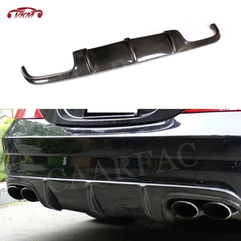 

CLS Class Carbon Fiber Rear Lip Diffuserfor Mercedes-Benz W219 CLS63 AMG Spoiler 2004 - 2010 Rear Bumper Mudguard plate fender