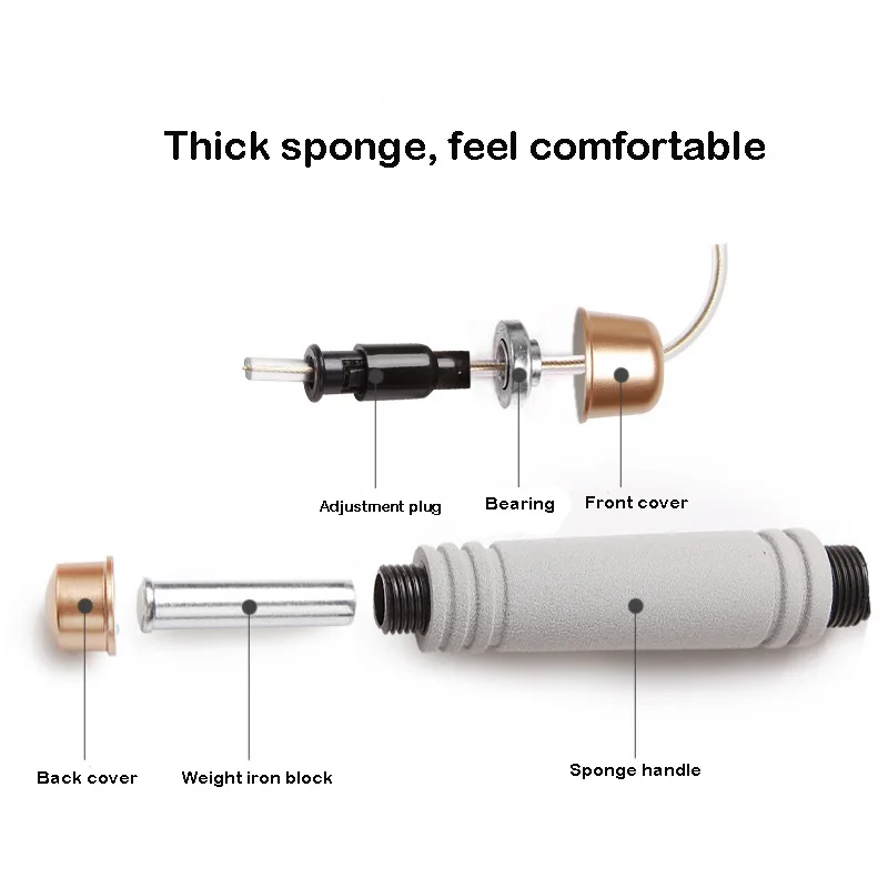 Speed skipping rope bearing steel rope skipping rope for fitness training men and women weight loss equipment