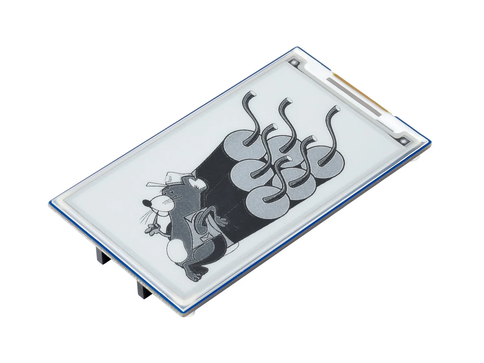 Wavesare-módulo de Exibição E-ink de 3.7 Polegadas para Raspberry pi Pico 480x280 Pixels Preto Branco Interface Spi Quadro demonstração - Imagem 2
