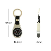 Компас Инструменты Открытый Мини Компас брелок Кемпинг Альпинизм Туризм на открытом воздухе Альпинизм Выживание Компас крюк брелок