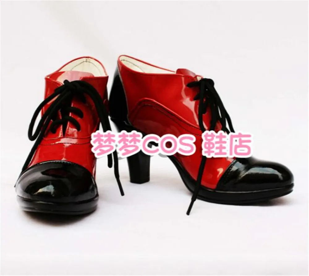 Boots Black Butler Grell Sutcliff Cosplay Shoes Custom Anime Party C324 | Тематическая одежда и униформа