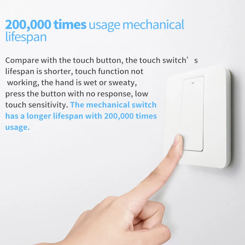 Смарт переключатель Lonsonho eWeLink Wi Fi 1 2 3 Gang кнопка переключения ЕС Великобритания 220