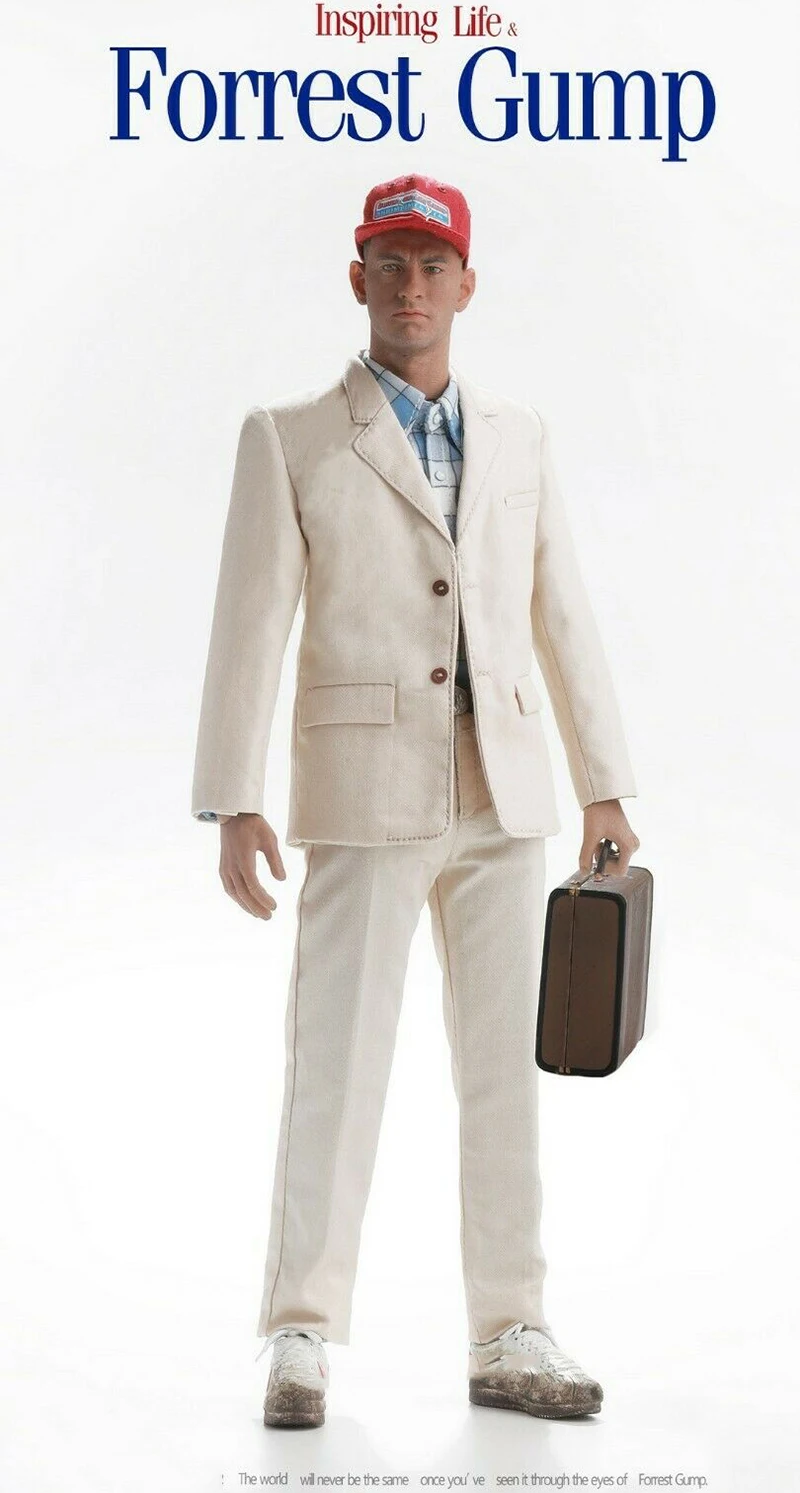 Для коллекции 1/6 DJ-16002 rforest Gump Tom Hanks г-н Аган 1" Модель Фигурки для фанатов праздничные подарки