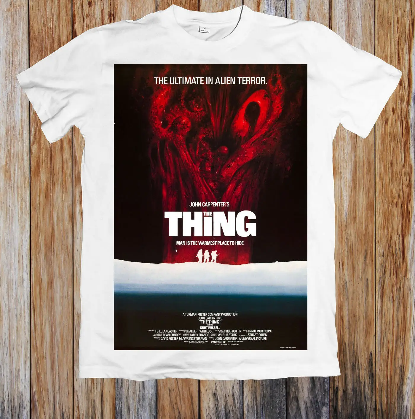 The Thing 1980s Retro Movie Poster Unisex T Shirt |