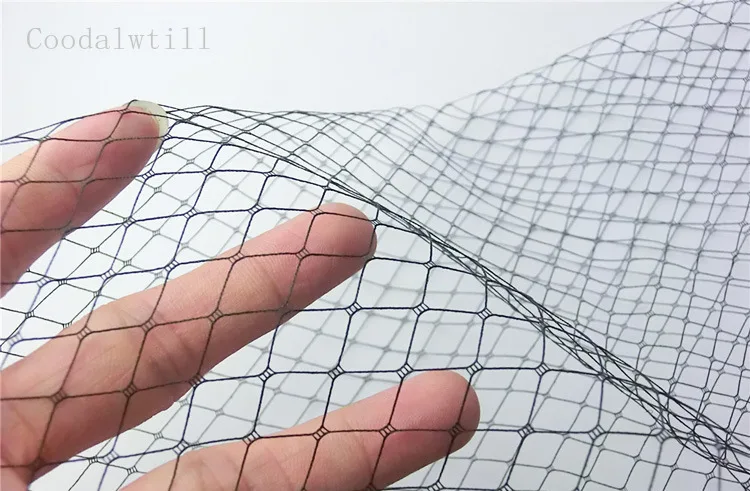 Wedding Millinery Netting Russian Veiling Birdcage Veil DIY Hat Trimming Hair Accessories Tulle Dress Fabric 25cm*1m,tulle fabric,birdcage veil fabric