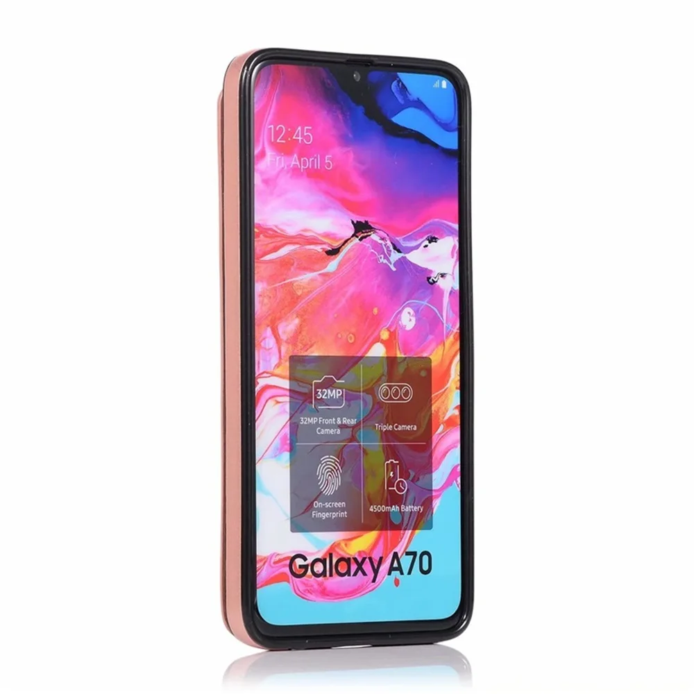 Custodia a portafoglio in pelle di alta qualità per iPhone SE 6S 7 8 Plus Custodia a portafoglio XR XS 11 Pro Max per Samsung A50 A70 A51 A71 S2_voghion.com