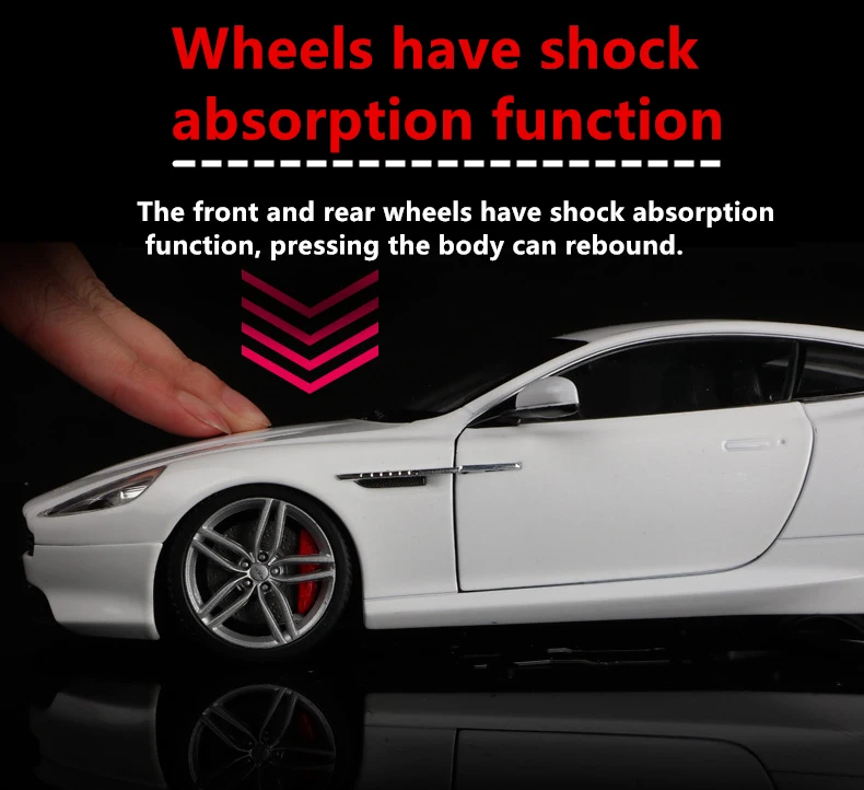 Welly 1:18 Aston Martin сплав модель автомобиля моделирование украшение коллекция подарок