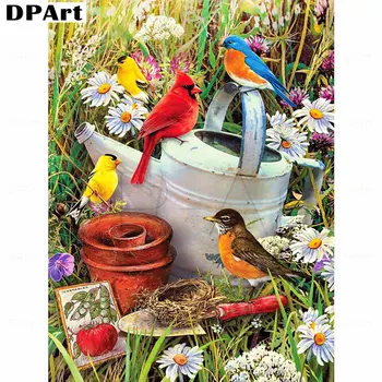 

Daimond Painting 5D Full Square/ Round Bird Country Rural Life Diamond Rhinestone Embroidery Crystal Cross Stitch Mosaic M062