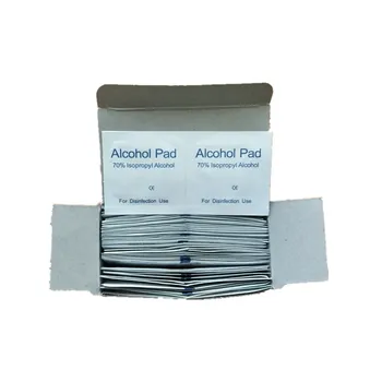 

100 Pcs 70% Alcohol Disinfection Prep Swap Pad Disposable Antiseptic Wet Wipes Skin Wound Mobile Phone Beauty Tools Cleaning