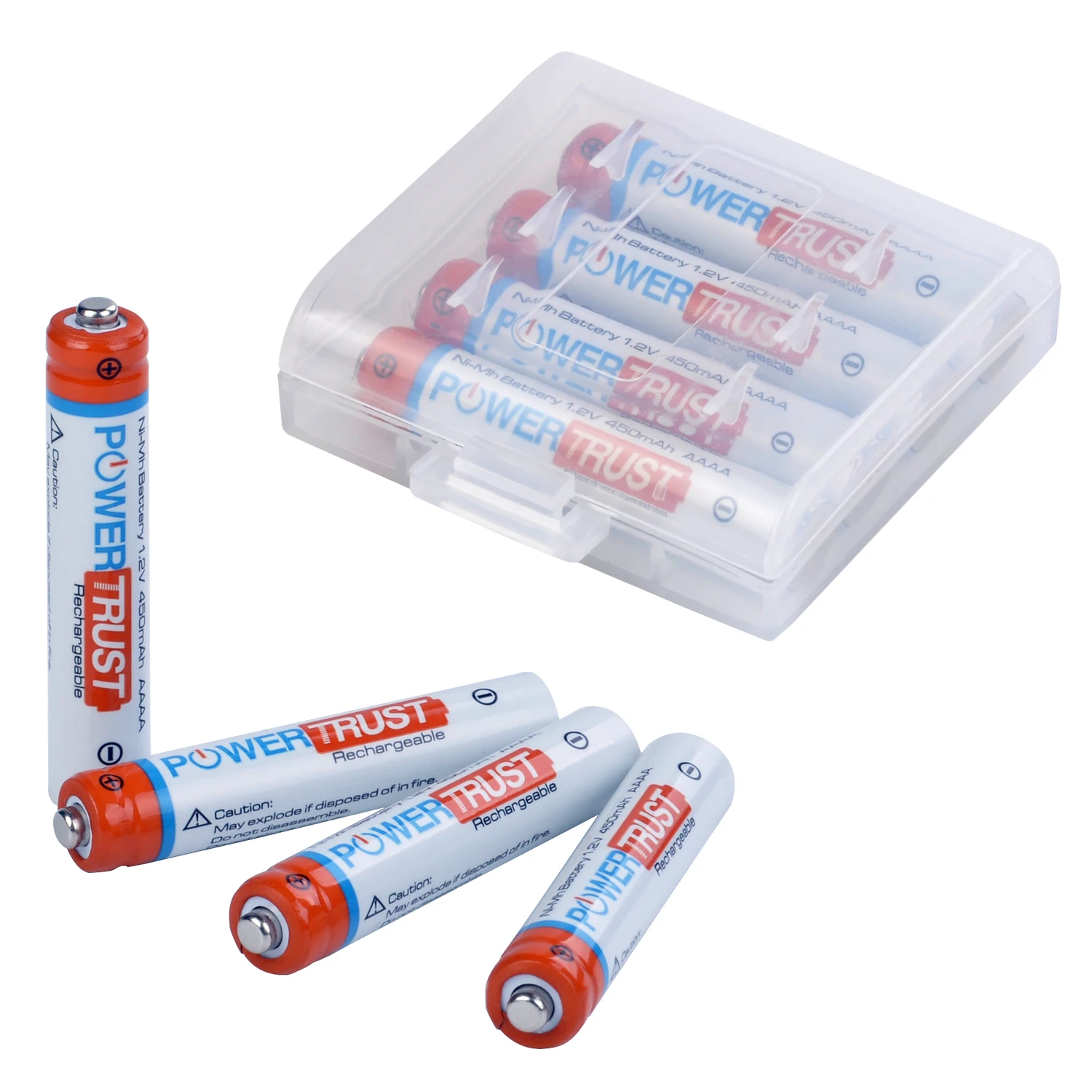 Piles Ni-MH rechargeables AAAA pour calculatrice, réveil, jouets