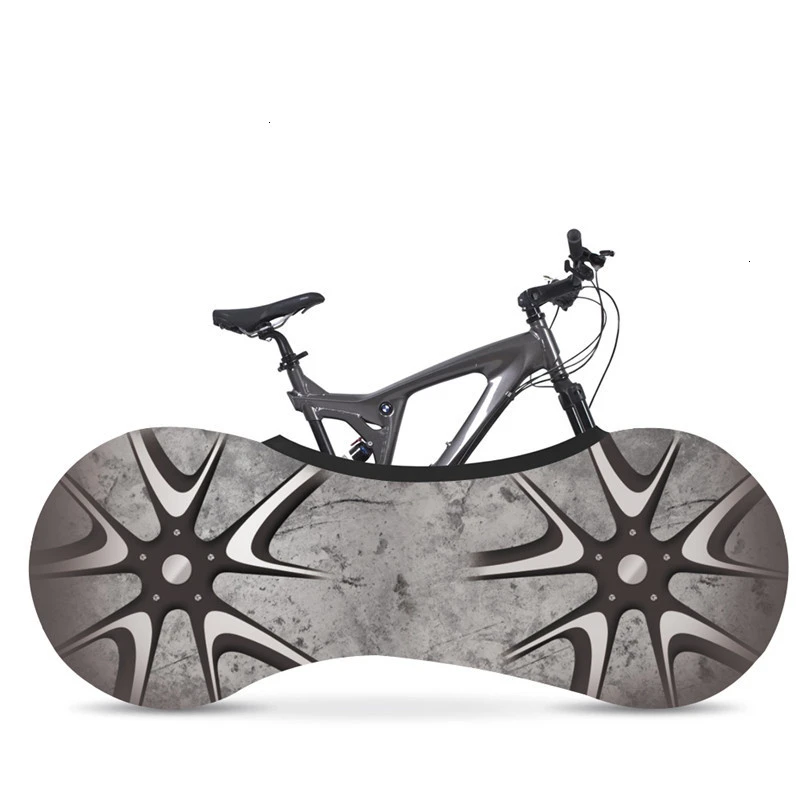 Велосипедные колеса против царапин пылезащитный чехол высокоэластичный велосипедный пылезащитный чехол для 26-28 дюймов колеса внутренний мешок для хранения