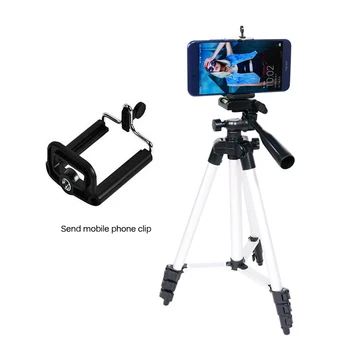 

For Video Live New LED Desktop Ring Light Tripod Stand Easy To Adjust Photo Photography Studio Telescopic Phone Holder Tripod