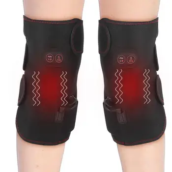 

Electric Massage Rechargeable Heating Knee Pads Hot Compress Knee Joint Pad 220V( ) Knee Protection