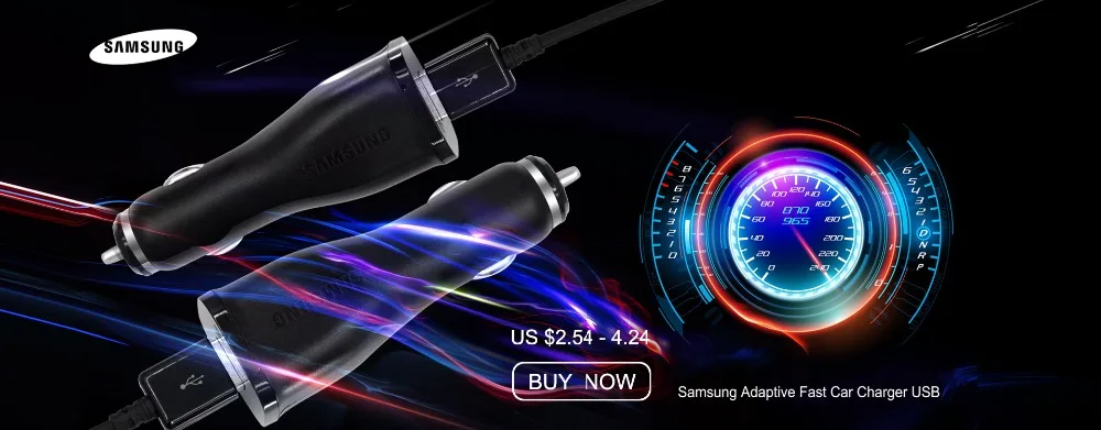 Оригинальное автомобильное зарядное устройство samsung 9 В/1,67 а Адаптивное быстрое зарядное устройство для samsung galaxy s4 s7 edge note 4 5 j3 j7 j5 a8 a5 a6
