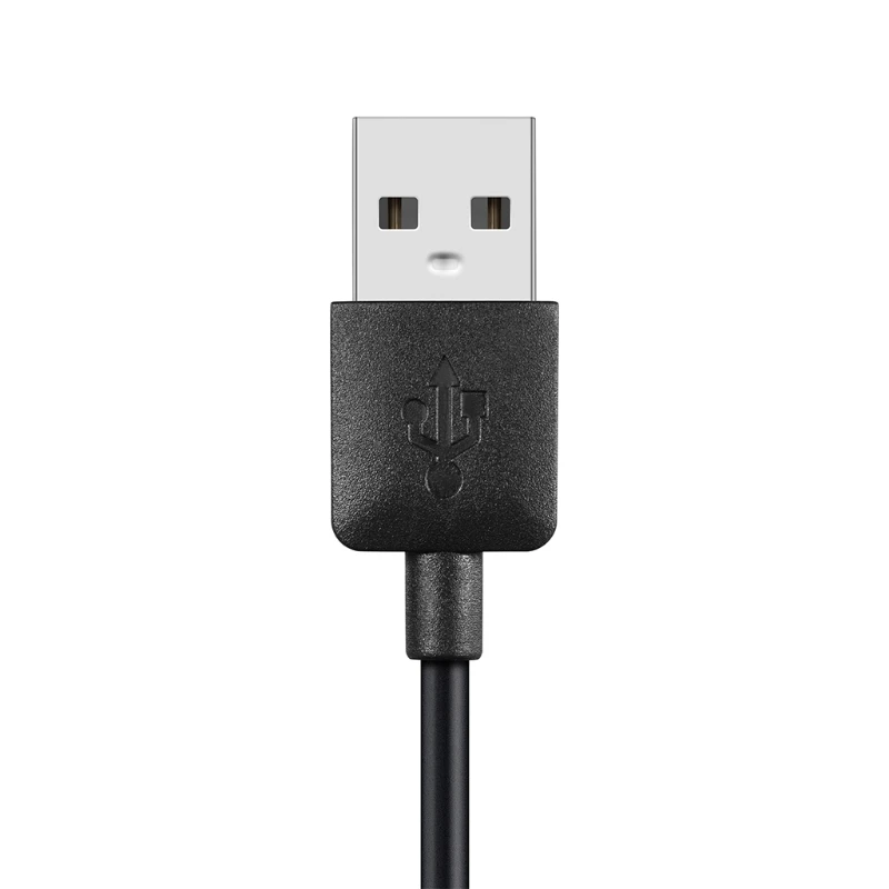 Черный 1 м usb кабель для зарядки шнур быстрая линия зарядного устройства для Polar M430 ходовые часы 19QA