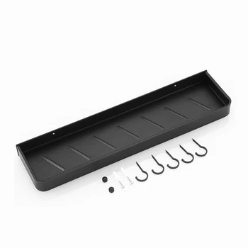 Bathroom Shelf Shower Caddy Organizer Wall Mount Square Shampoo Shelf Cosmetic Shelves Kitchen Storage Bathroom Accessories 4
