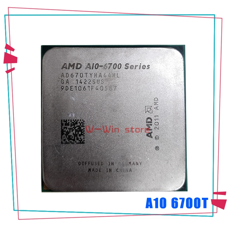 AMD A10-Series A10-6700 Series A10-6700T A10 6700T 2.5 GHz Quad-Core CPU Processor AD670TYHA44HL Socket FM2 | Компьютеры и офис