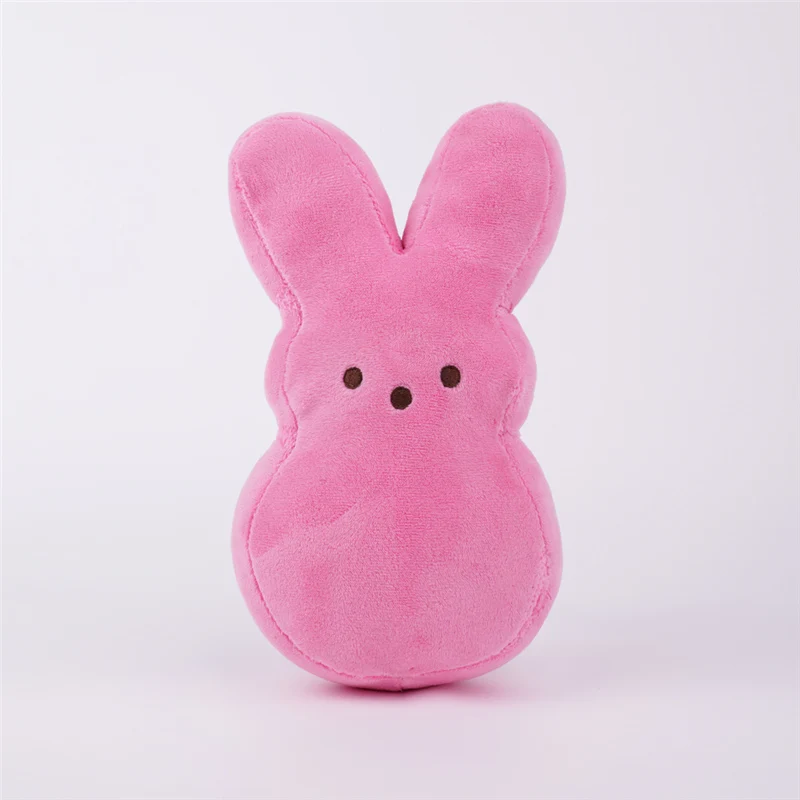 1PC 20cm 엿보기 봉제 토끼 들여다 부활절 장난감 시뮬레이션 어린이를위한 박제 동물 인형 어린이 부드러운 토끼 베개 선물  장난감