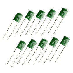 10 Pieces Green Electric Guitar Tone Capacitors 0.047/2A473J for Durable Electric Guitar Exquisite Design