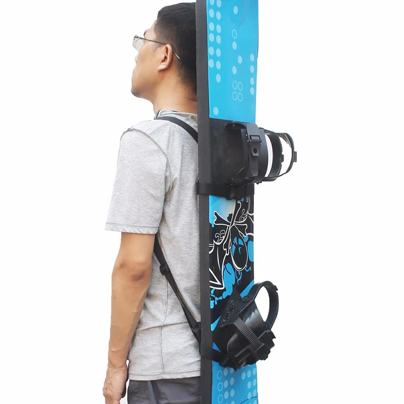 

Double Shoulder Straps Adjustable Detachable Carrier Carrying Belt For Fishing Bag Backpack Snowboard