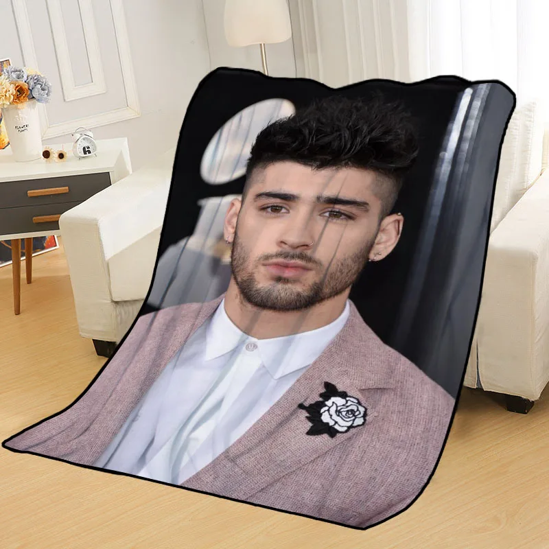 Zayn Malik Blankets Printing Soft Blanket Throw On Home/Sofa/Bedding Portable Adult Travel Cover Blanket 4