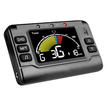 

Rechargeable Guitar Bass Metro-Tuner MT-41 Color Screen LCD Display Tuner Metronome Finest Accessories Dropshipping Gigh Quality