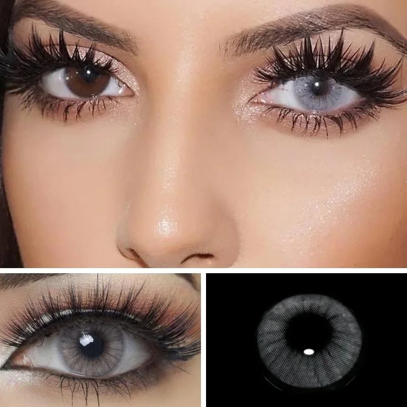 Контактные линзы для глаз с естественными контактами 2 шт. цвет под все год |