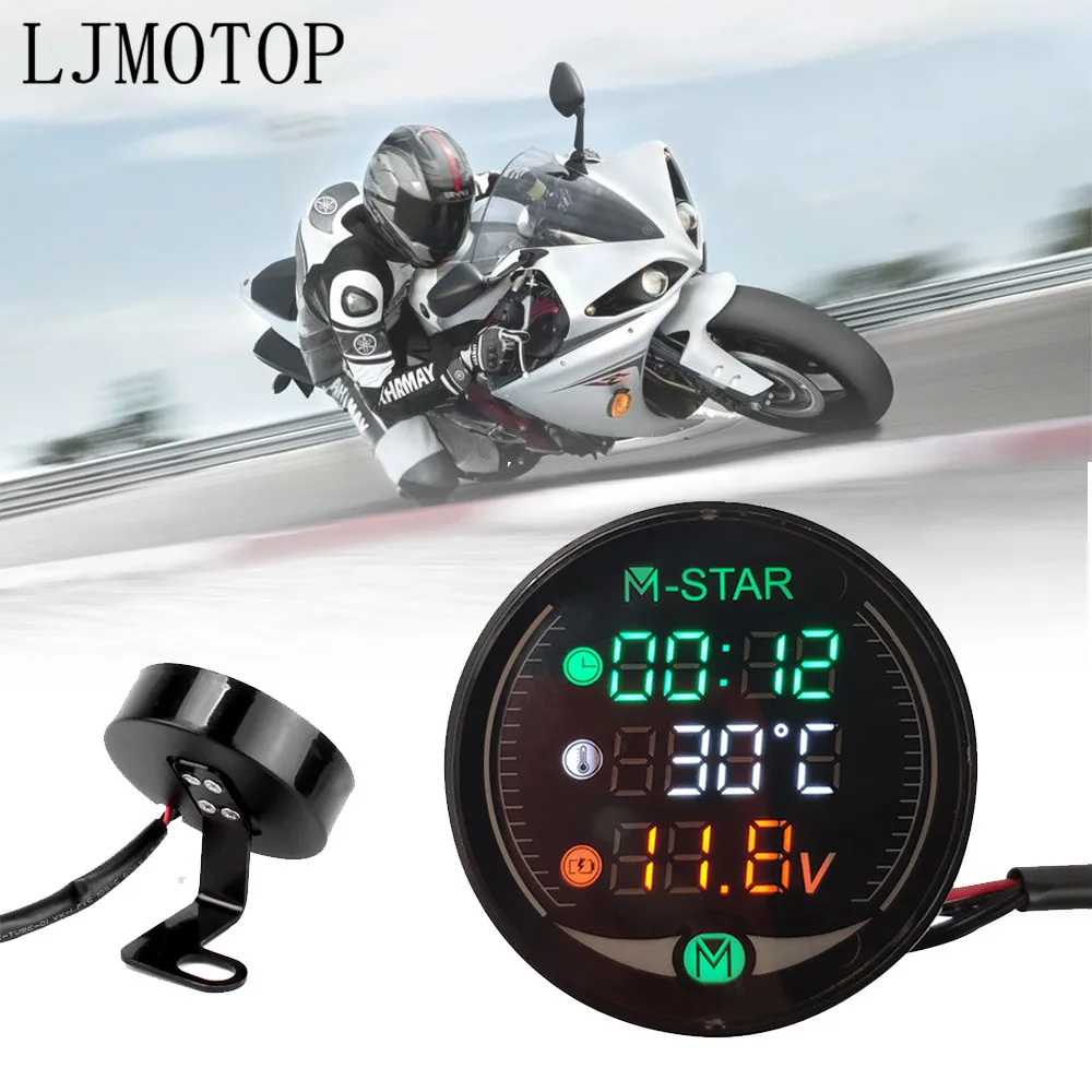 

Night Vision Motorcycle Meter Time Temperature Voltage Table For HONDA MODEL PCX 125/150