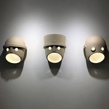 

Creative Modern LED Wall Lamp Mounted Resin Cartoon Doll Wall Light Fixtures for Bedroom Corridor aisle supermarket decor