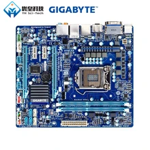 Оригинальная б/у настольная Материнская плата Gigabyte GA-H67MA-D2H-B3 H67 LGA 1155 Core i7/i5/i3/Pentium/Celeron DDR3 16G Micro ATX