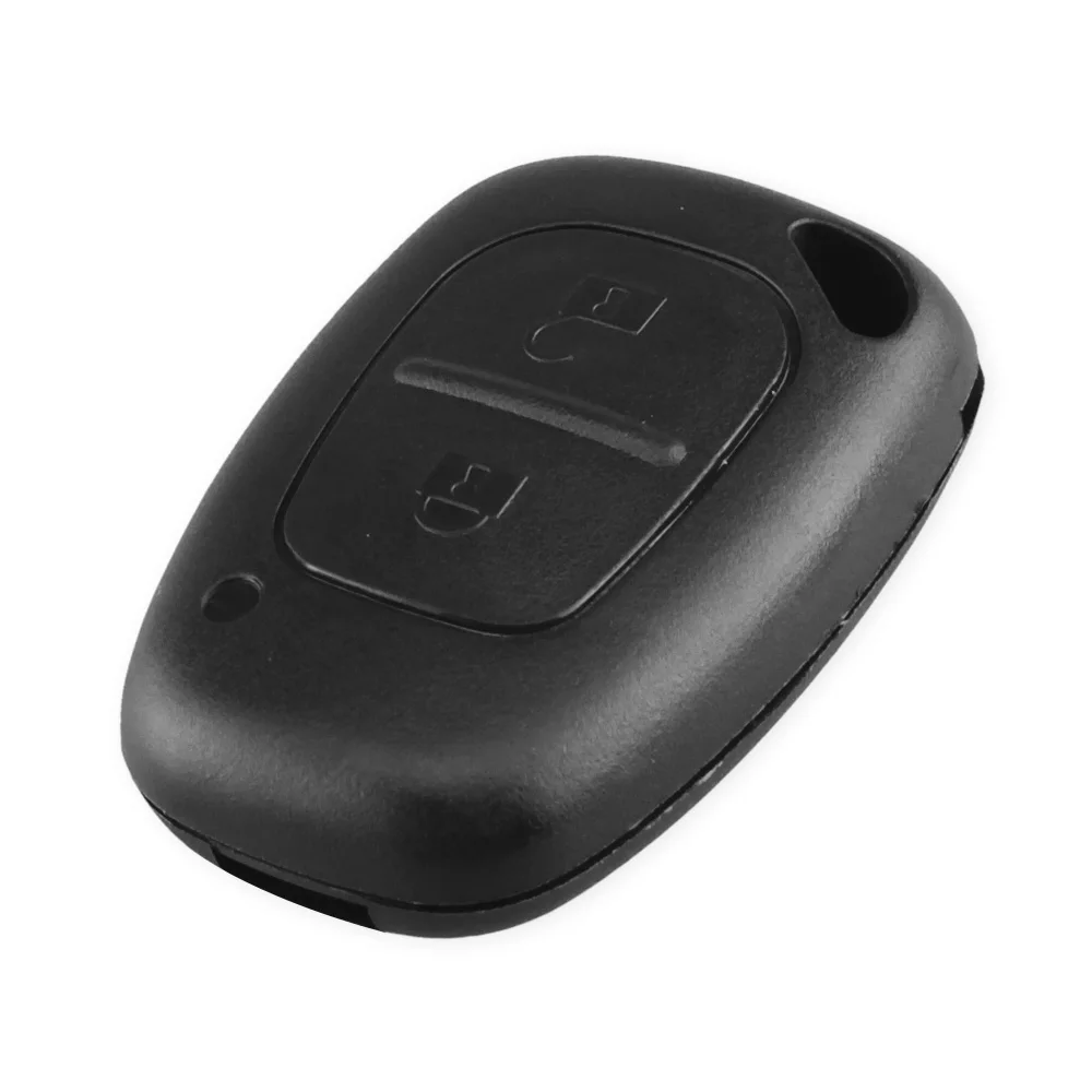 Without Blade KEYYOU 2 кнопки автомобиля дистанционного ключа оболочки чехол для Vauxhall/Opel Vivaro/Renault Movano Trafic Renault Kangoo NE73 VAC102 Blade - Цвет: Without Blade
