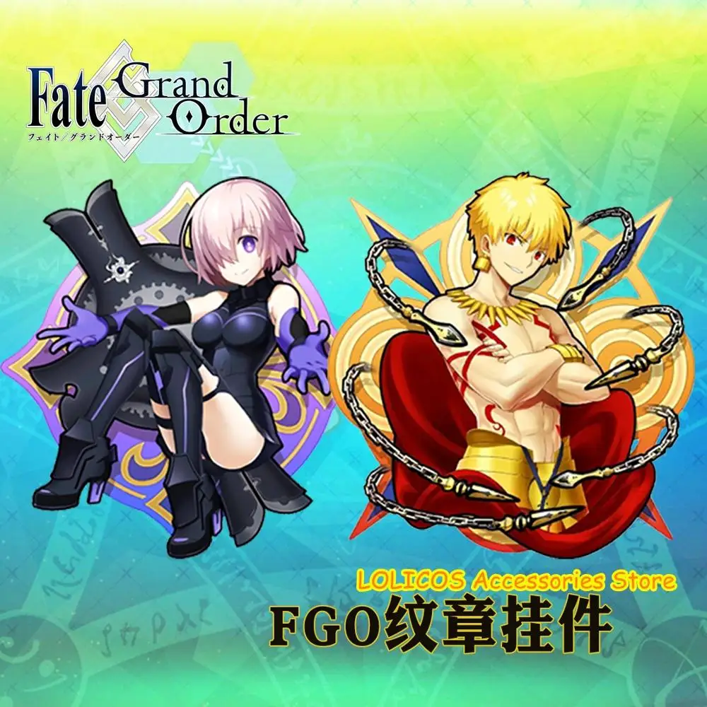 Fate/FGO Fate/Grand Order Mash Kyrielight Enkidu Gilgamesh рюкзак из акрила подвеска брелок игрушка аниме