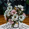 21 heads/1pcs Silk daisy Bride bouquet for Christmas home wedding new Year decoration fake plants sunflower artificial flowers ► Photo 3/6