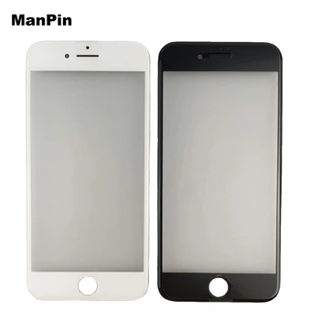 

for iPhone 7 7plus LCD Screen Touch Display Front Panel Glass with Bezel Frame OCA Ear Mesh Mobile Phone Repair Parts 3in1 5Pcs