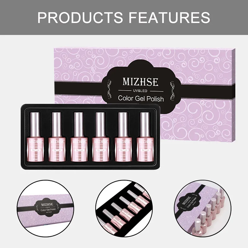 MIZHSE 3D/9D Гель лак для ногтей с эффектом кошачий глаз польский набор УФ цветов