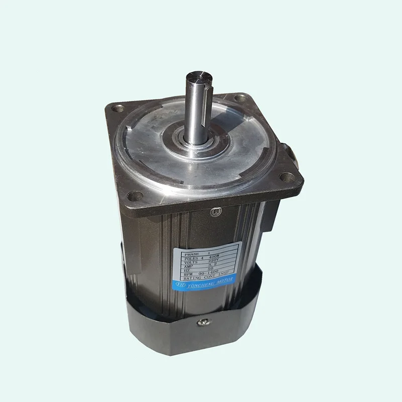 400W 1400RPM 2800RPM AC220V/380V Optical axis high speed AC asynchronous motor, fixed speed type, reversible