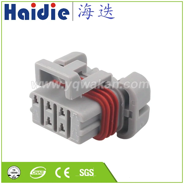 

Free shipping 5sets 5pin Auto Electri harness plug cable connector 12052600