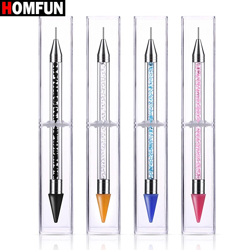 DIY Diamond Painting Pen Tool Accessories Rhinestones Pictures Double Head Diamond Embroidery Point Drill Pen Gift