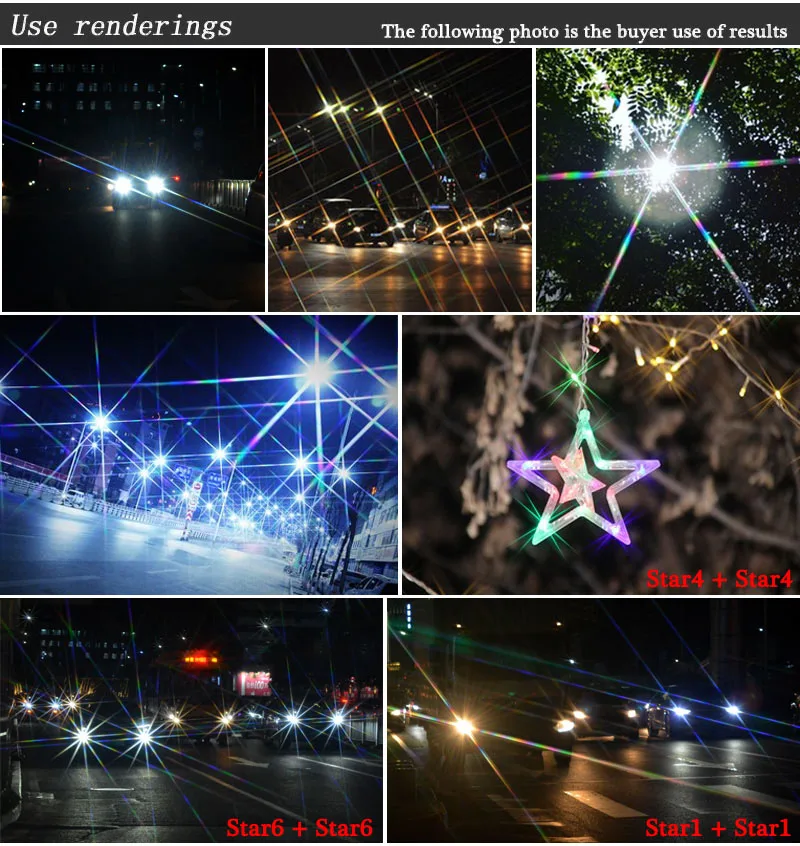 Description Picture 4 of itemKnightX Star Line 52MM 55MM 58MM 67MM 77MM Camera Lens Filter For Iconic Brand eos Iconic Brand nikon set 1200d 200d accessories D5500 D5600