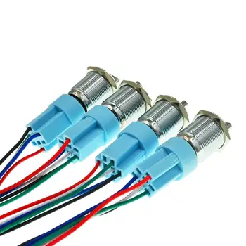

Durable Stainless Steel LED Motorcycle Switch ON-OFF Handlebar Adjustable Mount Waterproof Switches Button Waterproof