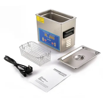 

Commercial 3 Liters HEATED ULTRASONIC CLEANER with Digital Timer Jewelry Watch Glasses Cleaner Large Capacity Cleaner Solution