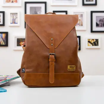

2020 Hot! Women fashion backpack male travel backpack mochilas school mens leather business bag large laptop shopping travel bag