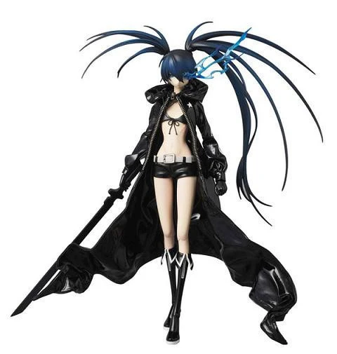 BLACK ROCK SHOOTER INSANE BLK White Editon Joint Moveable Articulated Anime Figure Collectible Model Toys 28cm