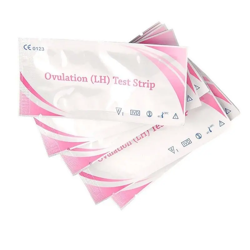 10 шт. тест-бумаги на овуляцию тест на беременность тест-полоски наборы мочи бесплодие комплект один шаг полезные тест-бумаги на овуляцию