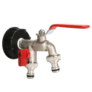 

1000 Liter IBC Adapter Garden Water Tank Connector Rainwater Tank Adapter Fitting Garden Watering Connectors