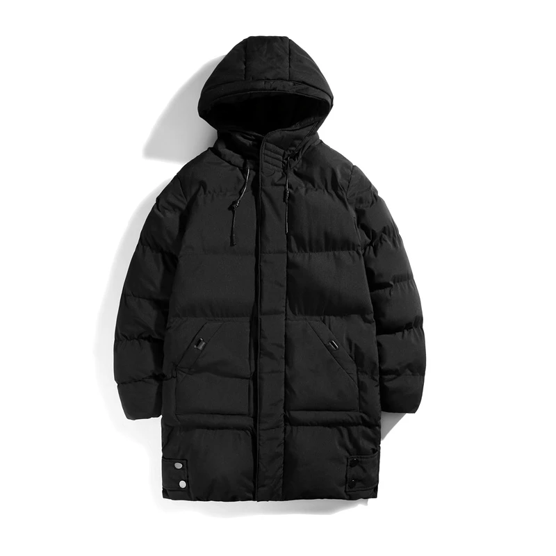 Thick Warm Plus Long Parkas Men 2021 Winter New Brand Street Trend Hood Jacket Coat Plus Size Classic Thicken Baggy Parka Male mens parka coats with fur hood Parkas