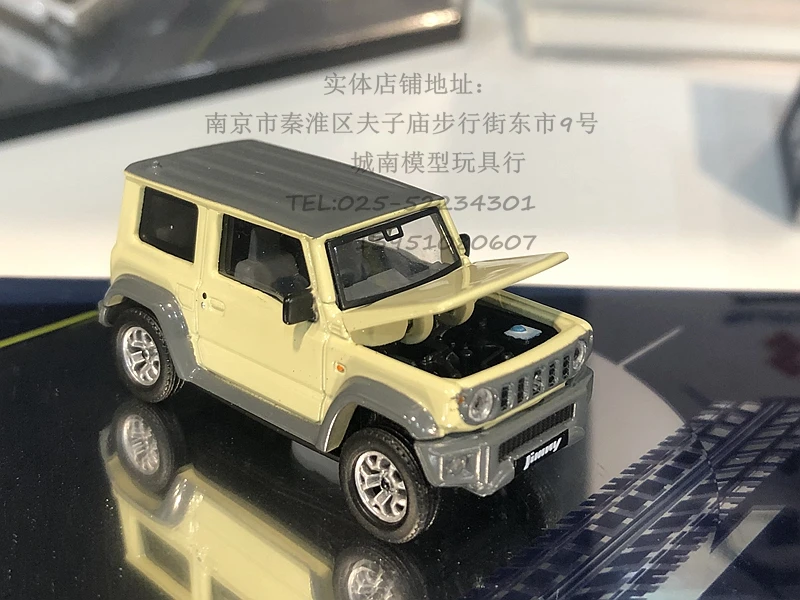  Car decoration FOR Suzuki Jimny alloy finished simulation static car model 1:64
